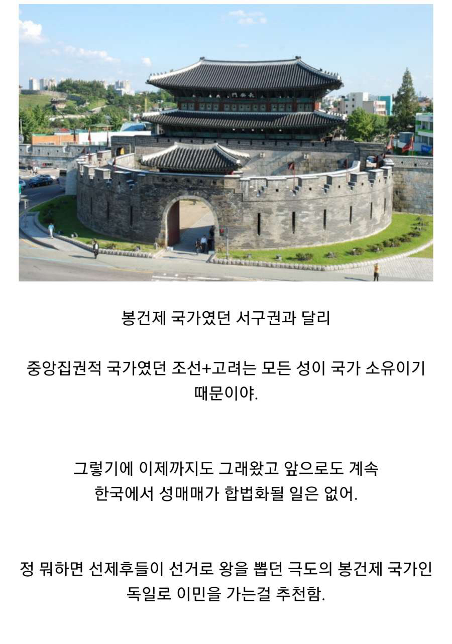 한국에서 성매매가 금지된 이유 | 인스티즈