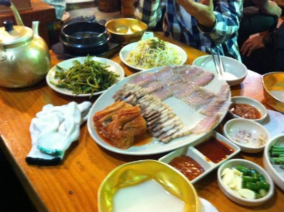 전라도음식 홍탁삼합 | 인스티즈