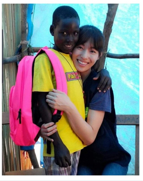 아프리카에 사는 딸이 만들어준 옷.JPG | 인스티즈