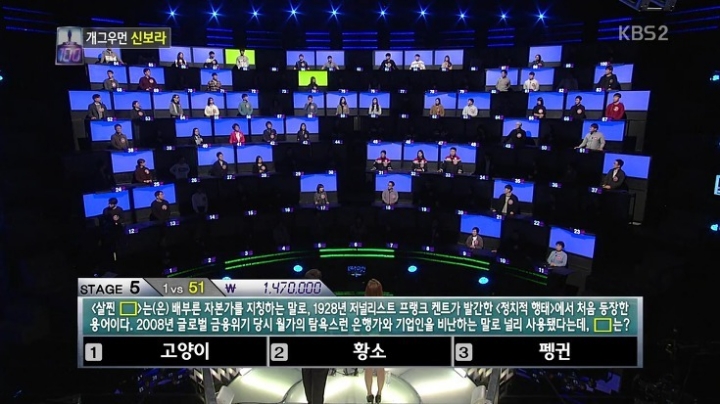 몇달전 1대100 대거 탈락한 문제...jpg | 인스티즈