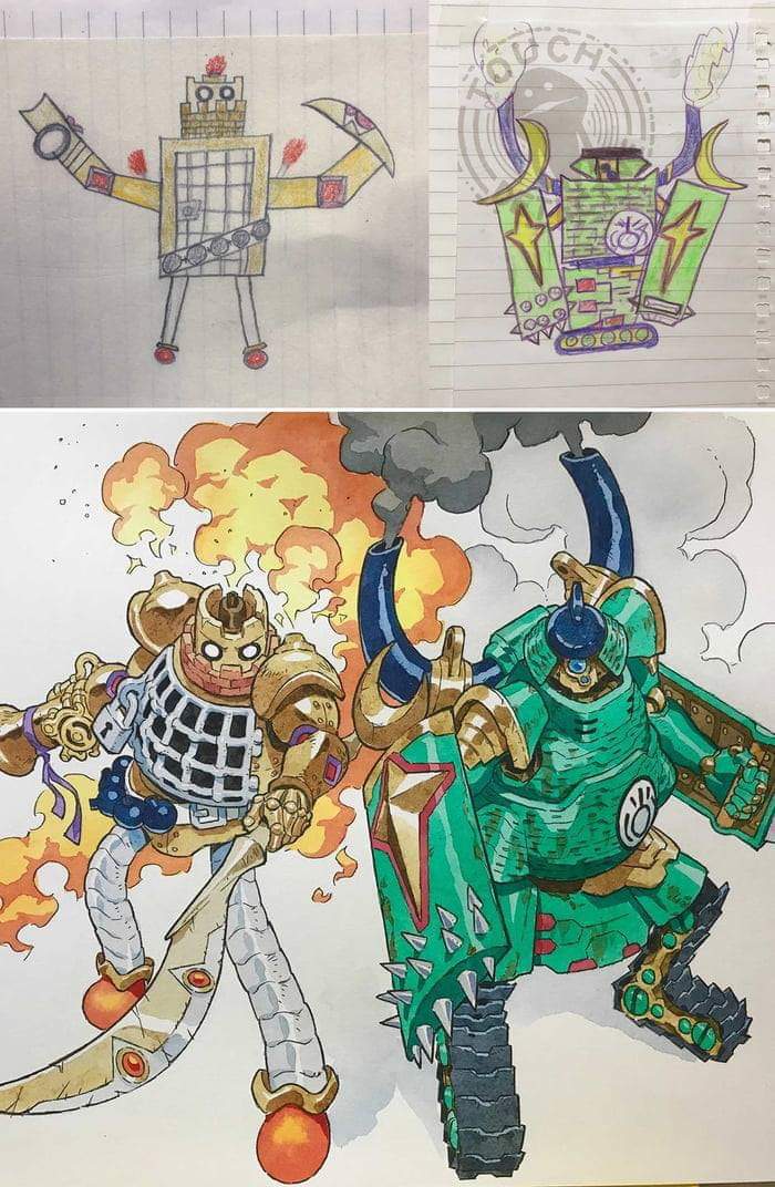 아들그림 업그레이드 해주는 금손 아빠 | 인스티즈