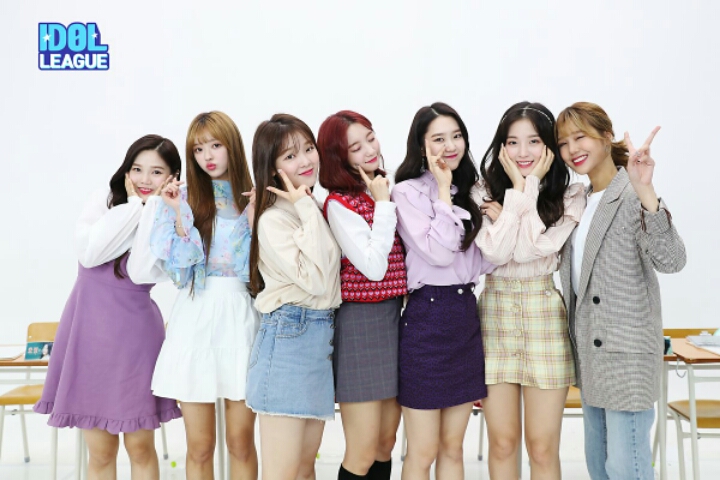 오마이걸 아이돌리그 현장 비하인드.jpg | 인스티즈