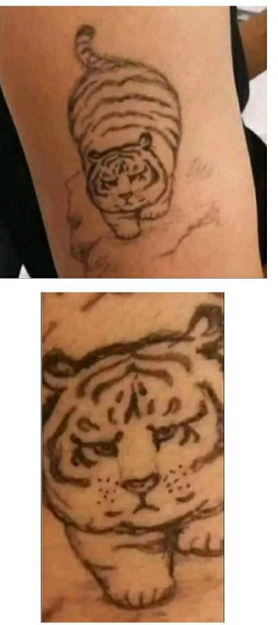 호랑이 타투 | 인스티즈