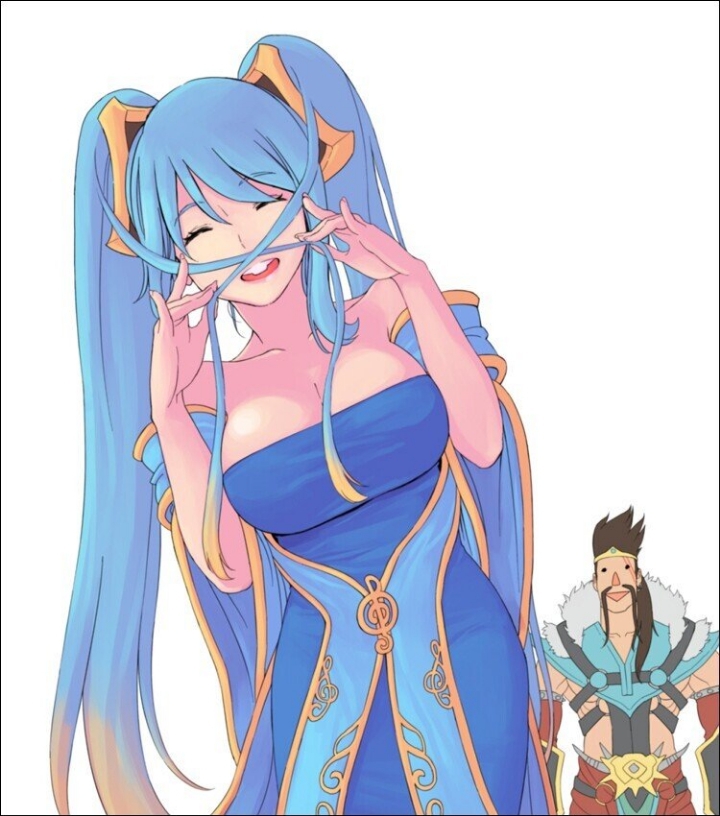 뷰티풀군바리 작가 데뷔전에 그렸던 롤 인벤 팬아트 시절ㄷㄷㄷ.jpg | 인스티즈