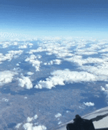 비행기 실제 속도 체감.gif | 인스티즈