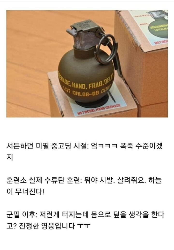 군대에서 이미지 확 바뀐 무기 | 인스티즈