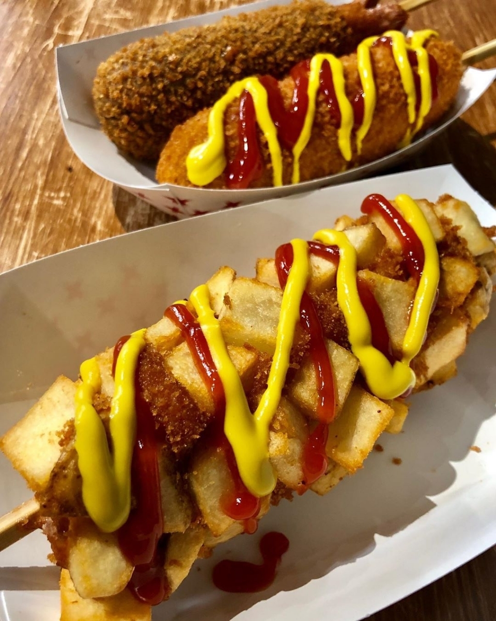 감자 핫도그 vs 고구마 핫도그 | 인스티즈