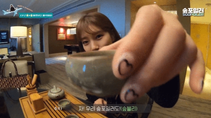 싱가폴에서 한국인 인증하는 수지 | 인스티즈