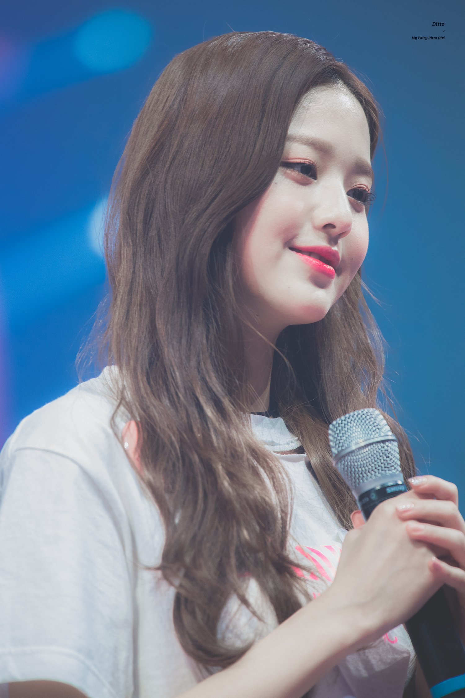 어제 라비앙로즈 쇼케이스 장원영.jpg | 인스티즈