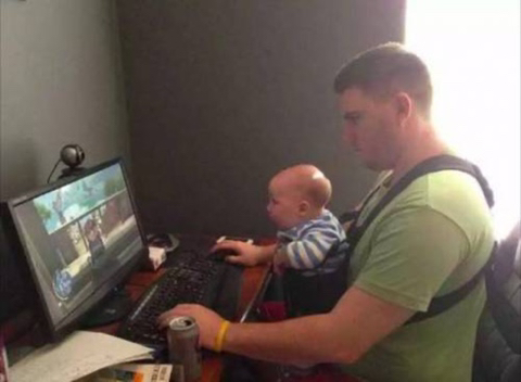 엄마와 아빠의 육아차이.jpgif | 인스티즈