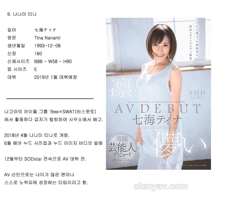 2018년 데뷔한 최고의 AV배우 14인.jpg | 인스티즈