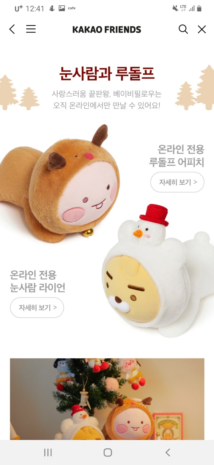 카카오프렌즈 겨울에디션 윈터 원더랜드 | 인스티즈