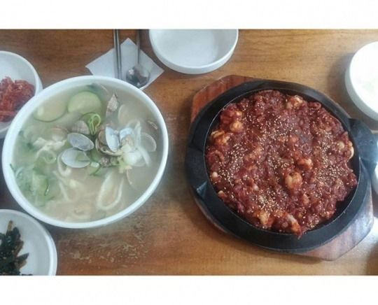 유명낙지 이미지