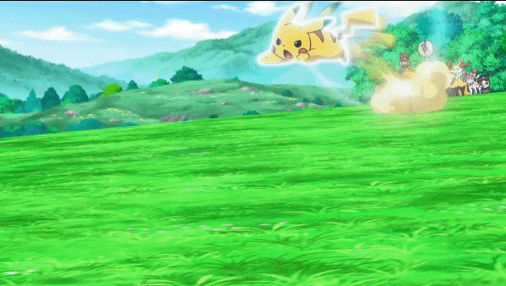 "800족" 포켓몬스터 지우의 피카츄의 모든 기술들 .gif | 인스티즈