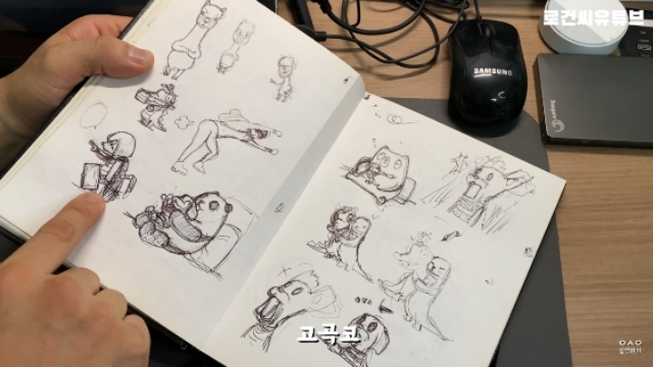 가짜사나이 로건 교관 그림 실력ㄷㄷㄷ.jpg | 인스티즈