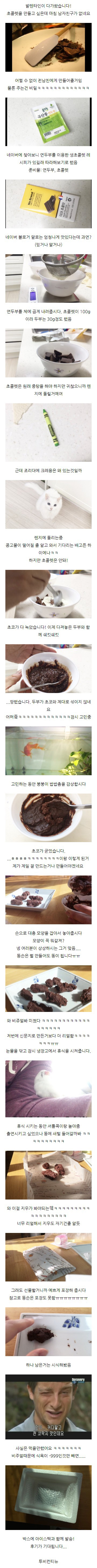 똥손이 만든 발렌타인 초콜렛.jpg | 인스티즈