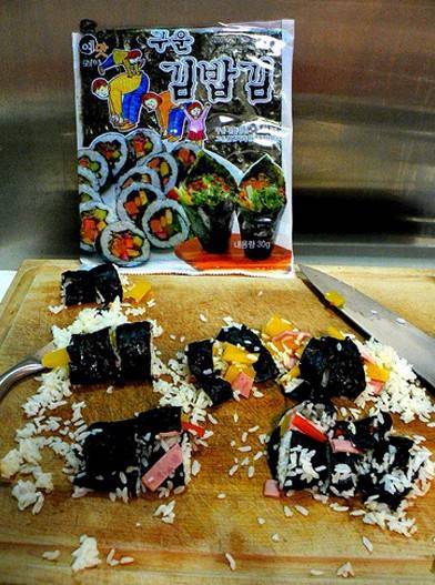 외국인이 만든 김밥...jpg | 인스티즈