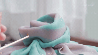 보자기 떡케이크 만드는 방법.gif | 인스티즈