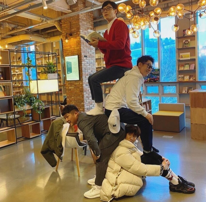 놀면뭐하니 오피셜) 유산슬과 포상휴가를 떠나는 멤버들.jpg | 인스티즈