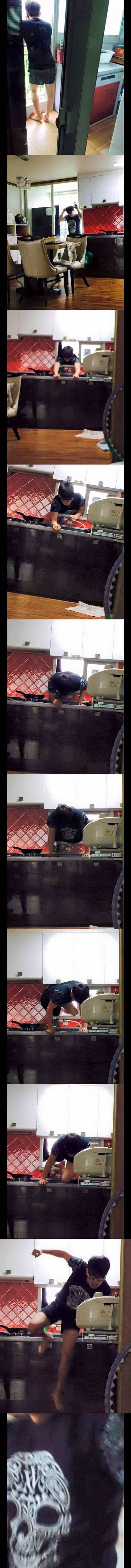 오빠를 베란다에 가둬보았다.jpg | 인스티즈