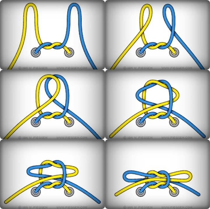 신발끈 안풀리게 묶는법!!!!!!!!!! | 인스티즈