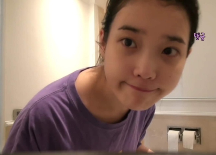 아이유tv 속 아이유 생얼 | 인스티즈