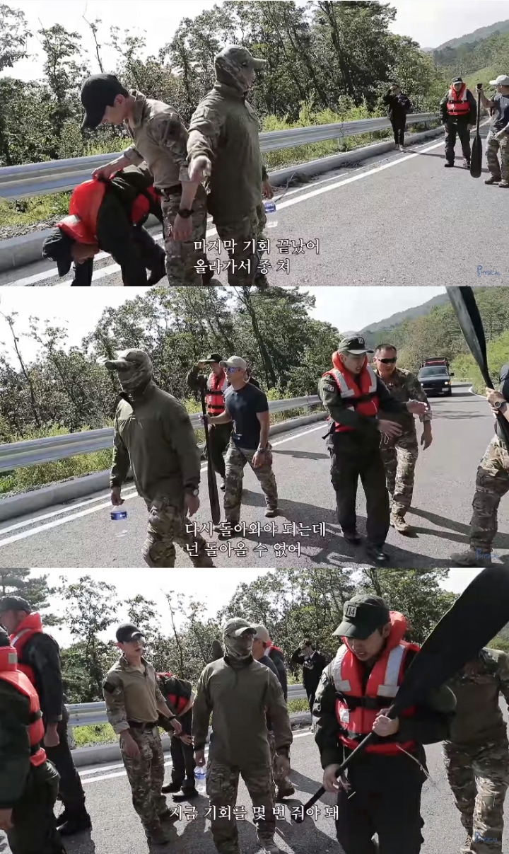 가짜사나이2 샘김에게 실망한 로건교관 | 인스티즈