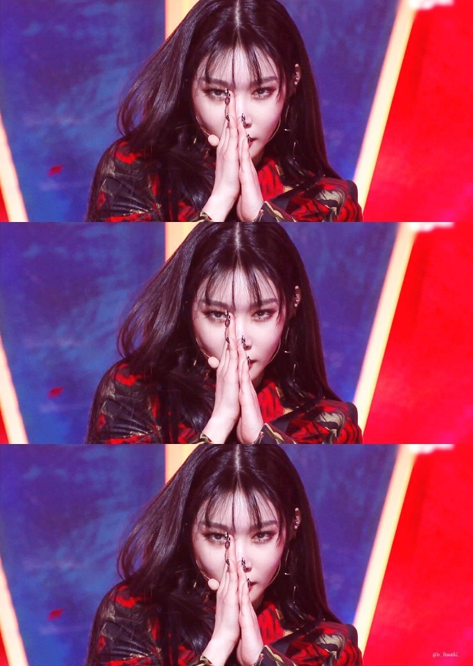 앞머리있는 청하 | 인스티즈