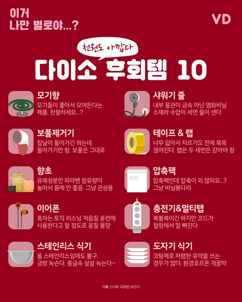 다이소 후회템 BEST 10 | 인스티즈