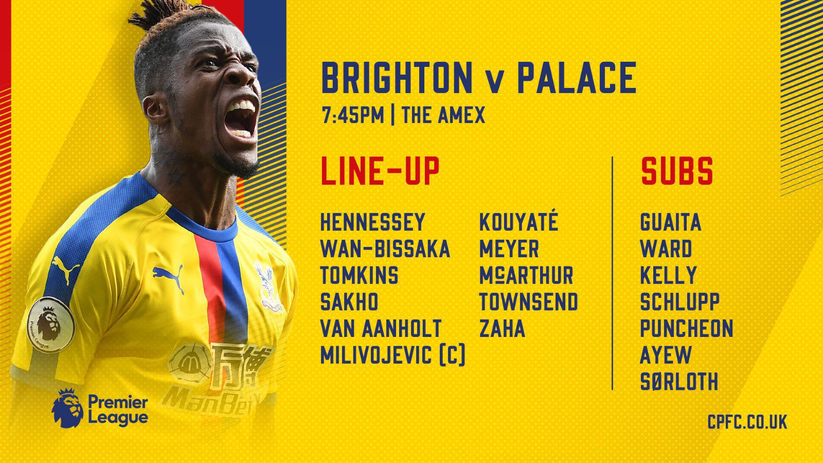 브라이튼 vs 크리스탈 팰리스 | 인스티즈