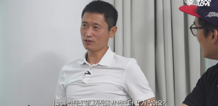 조원희 도발에 리벤지 매치 예고하는 이영표.jpgif | 인스티즈
