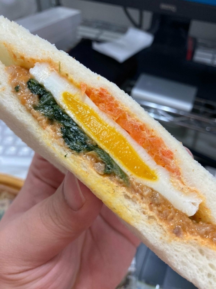 일본에서만 파는 비빔밥 샌드위치 .JPG | 인스티즈