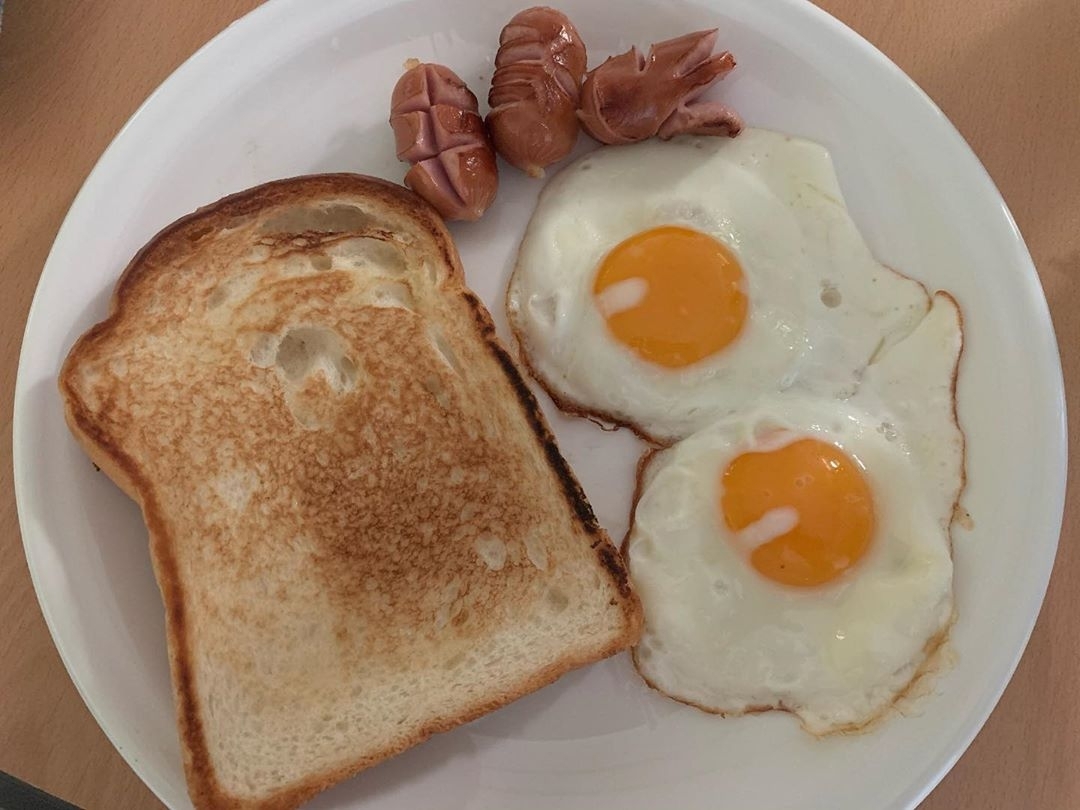 노른자가 살아있는 계란후라이......jpg | 인스티즈