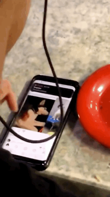 약속 장소에 도착했다고 알리는 방법 .gif | 인스티즈