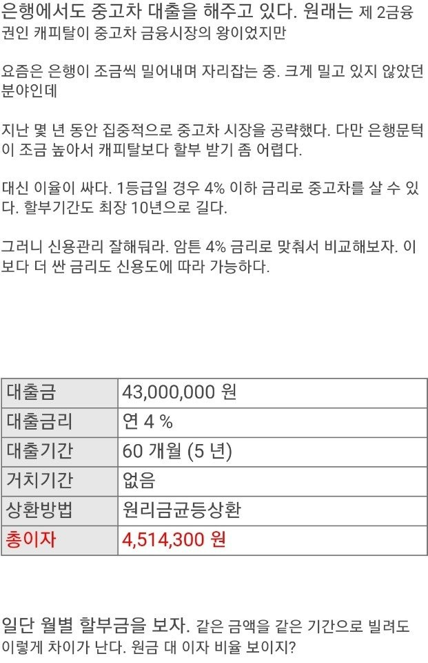 20살 미필 아우디a5 출고후기를 보고 계산기를 두들겨봄.jpg | 인스티즈