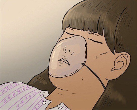 웹툰 작가 별 산소 마스크 착용법.jpg | 인스티즈