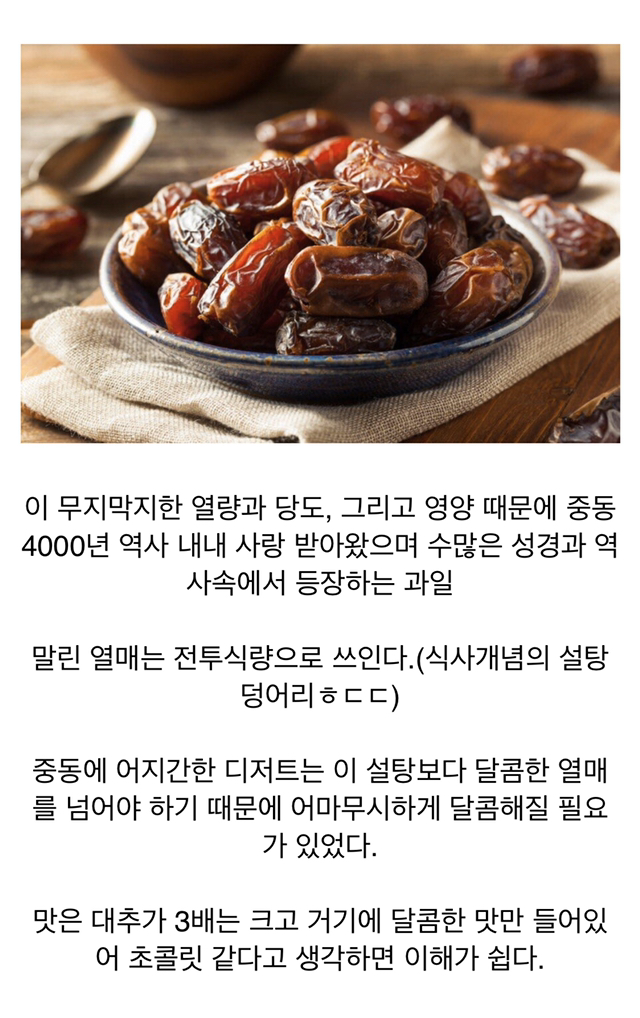 중동의 디저트가 엄청 달콤한 이유.jpg | 인스티즈