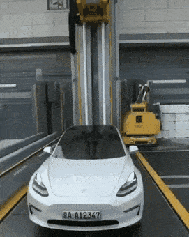 테슬라 전기자동차 베터리 교체장면 | 인스티즈