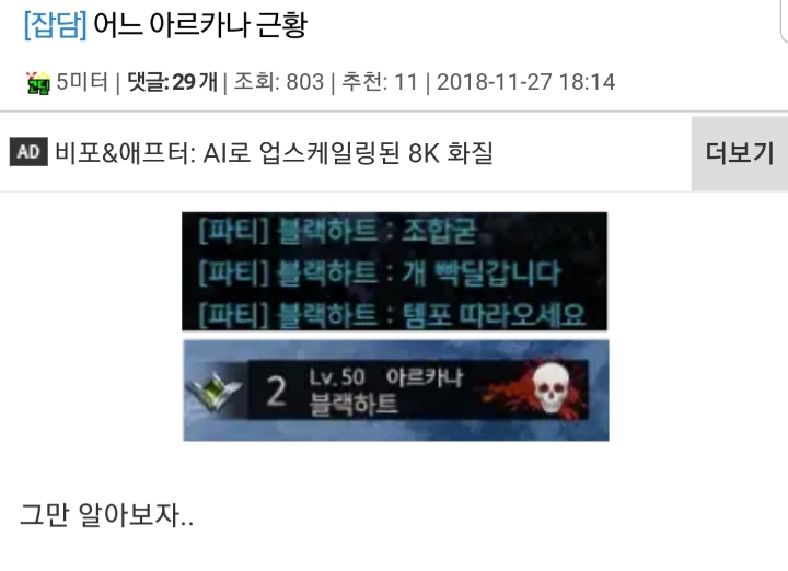 로스트아크 레이드 고수들 | 인스티즈