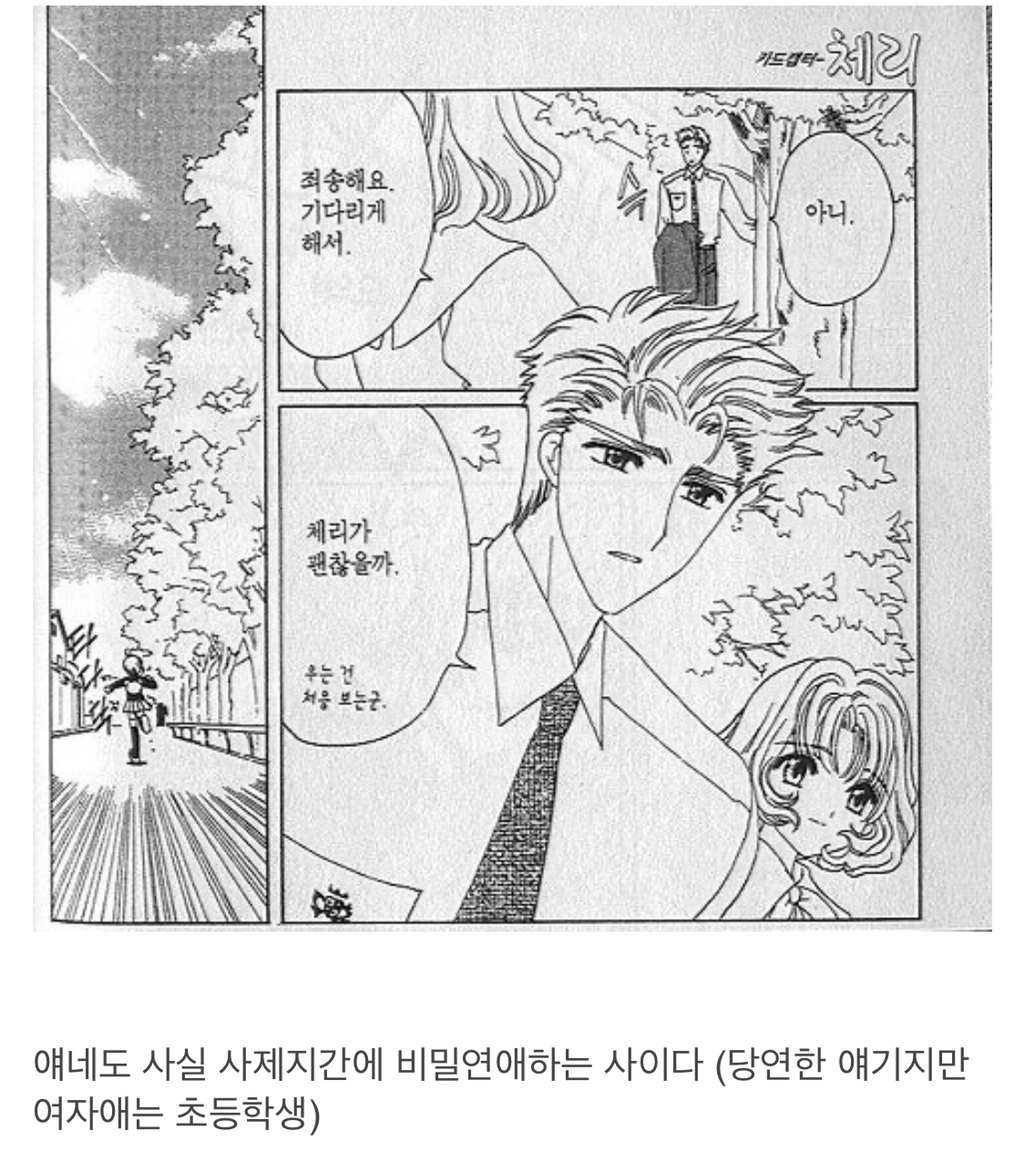 알고보니 진정한 PC였던 만화 - 카드캡쳐 체리.jpg | 인스티즈