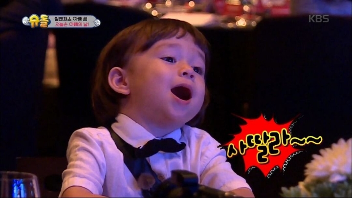 김영철 수상소감 발표하는 도중 난입한 꼬맹이...jpg | 인스티즈