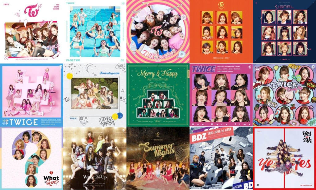 3년 조금 넘은 트와이스 앨범 모음 | 인스티즈