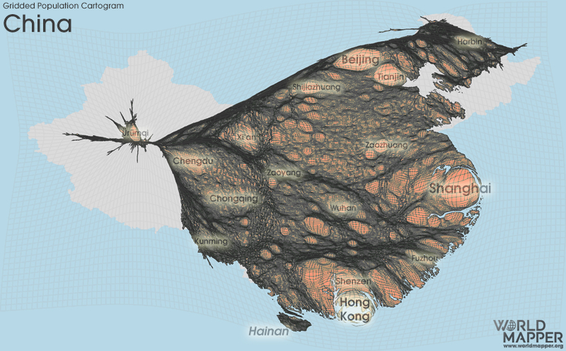 각 나라별 수도권 (혹은 대도시) 집중화를 보여주는 지도 | 인스티즈
