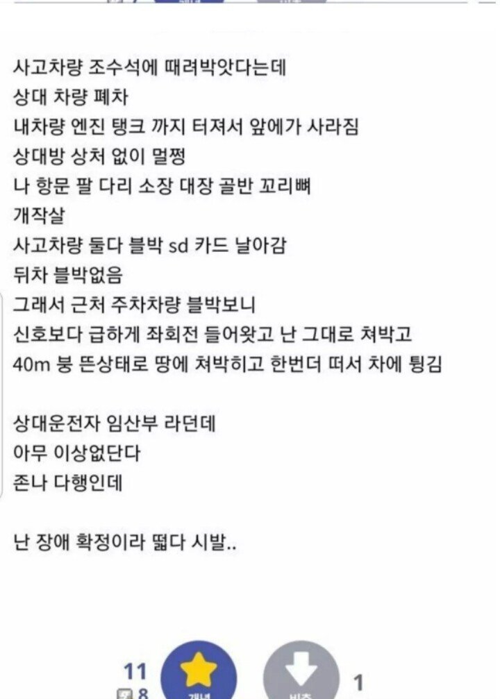 사고로 병원에서 눈 떠보니 24일 지남 | 인스티즈