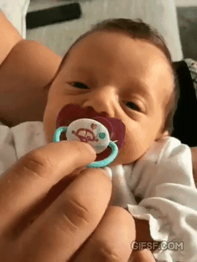 아빠의 장난에 빡친 아기.gif | 인스티즈