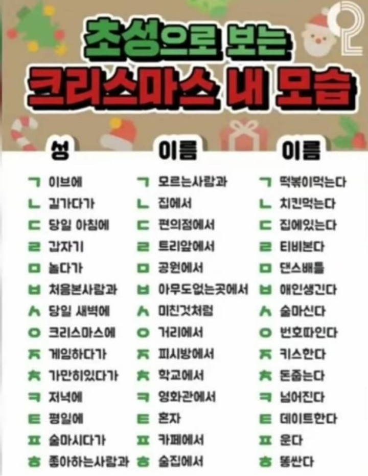 크리스마스에 나는.... | 인스티즈