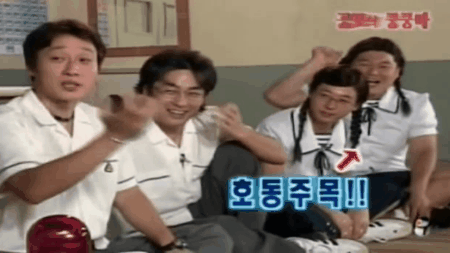 전성기 시절 강호동에게 유일하게 맞먹은 사람.gif | 인스티즈
