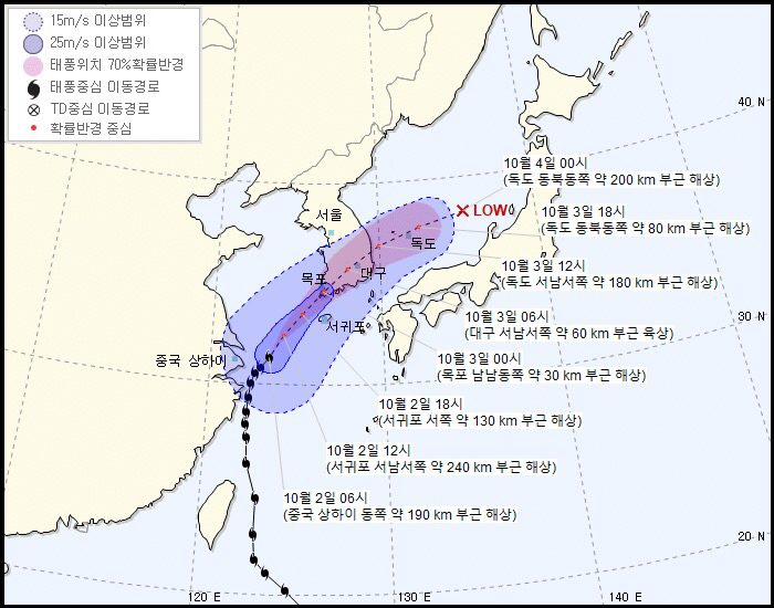 기상청 태풍경로 업뎃 | 인스티즈