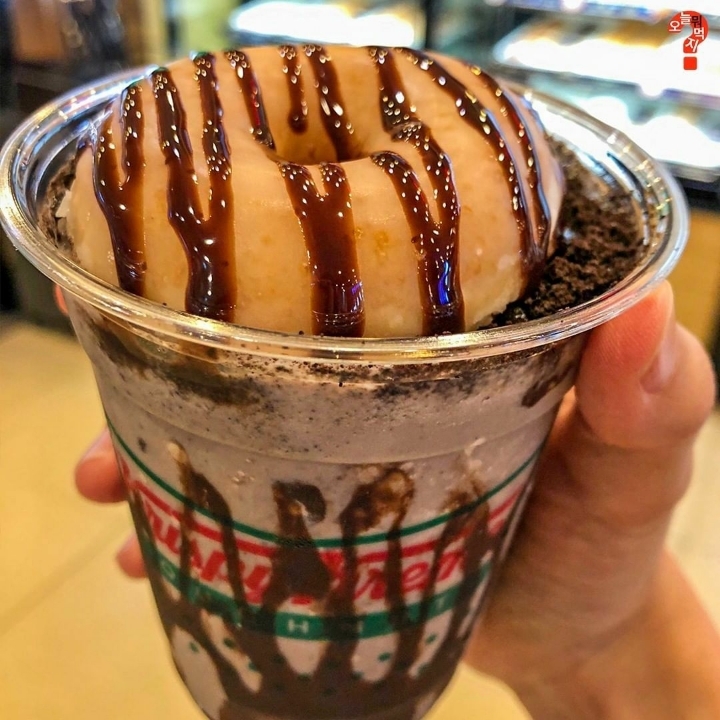크리스피 도넛 신상음료ㄷㄷㄷ.JPG | 인스티즈