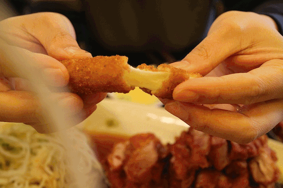 치즈스틱 움짤 | 인스티즈